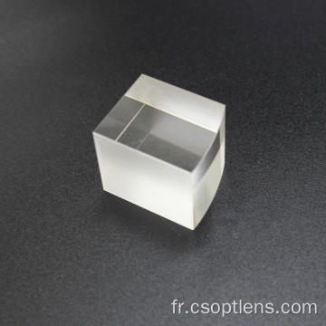 Lentille optique cylindrique asphérique en verre H-K9L